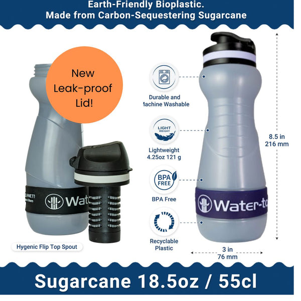 Small Water Purifier Bottle - Couples Value Bundle - Water to Go 