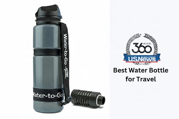 Bottle with 360 Reviews Badge