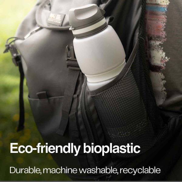 Extra Large Water Purifier Bottle 33.8 fl oz /1L Black filter water bottle - Water to Go