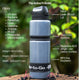 Large Water Purifier Bottle (25oz / 75cl) filter water bottle - Water to Go