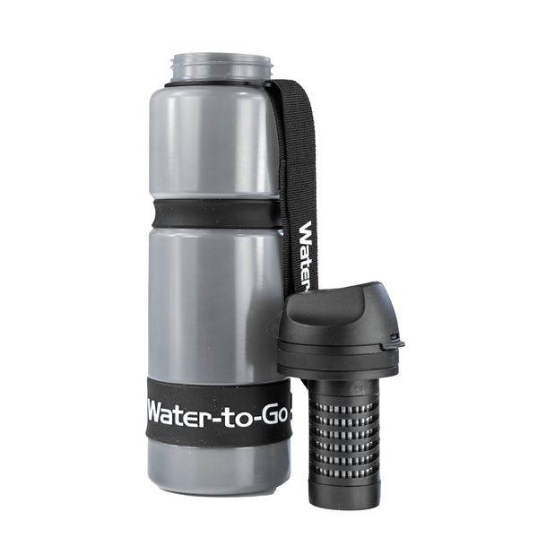 Large Water Purifier Bottle (26oz / 75cl) filter water bottle - Water to Go